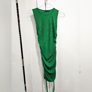 Midi green dress